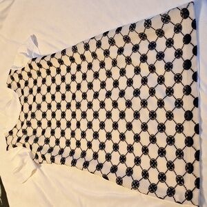 Tory Burch logo lace T-shirt dress #1011